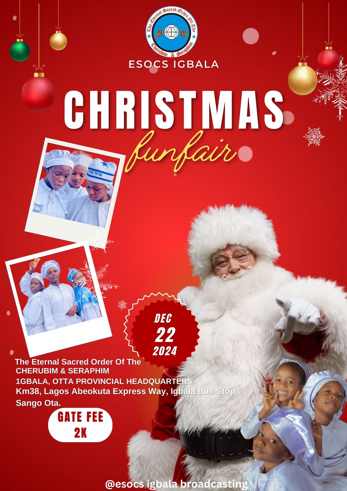 ESOCS Igbala Christmas Fun-Fair