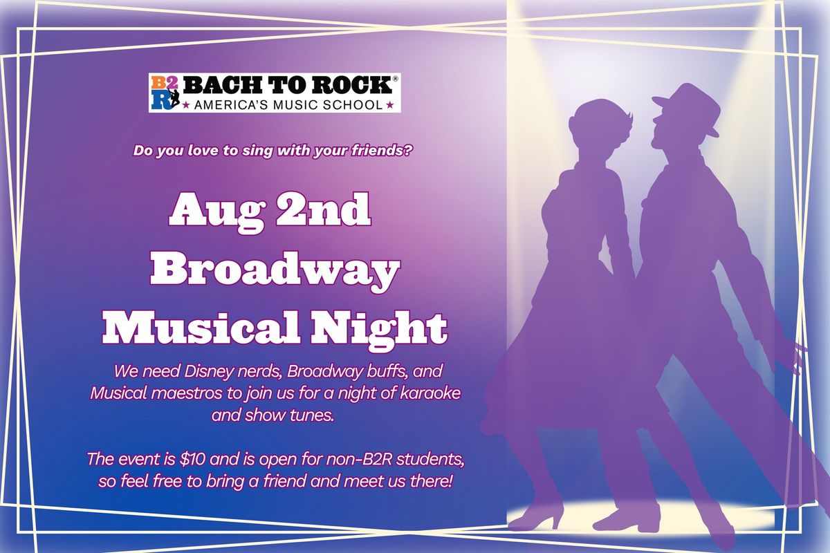 Broadway Musical Karaoke Night