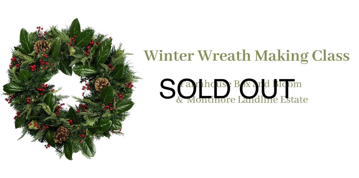 Winter Wreath Making Class