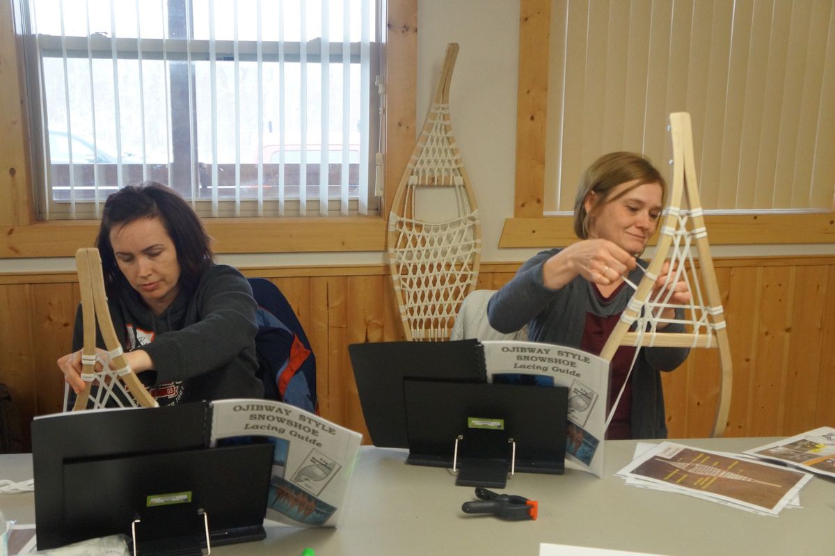 LMSP Ojibway Snowshoe Lacing Workshop