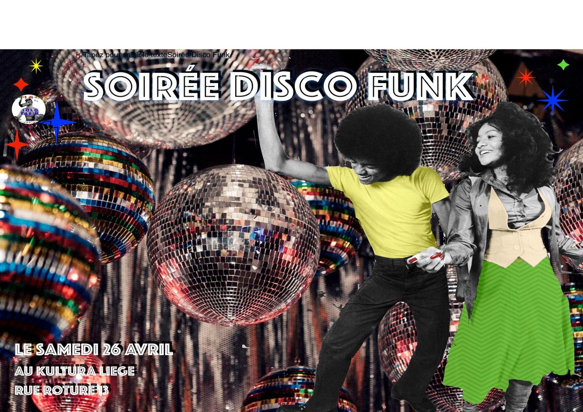 Soir\u00e9e Disco Funk & Soul.