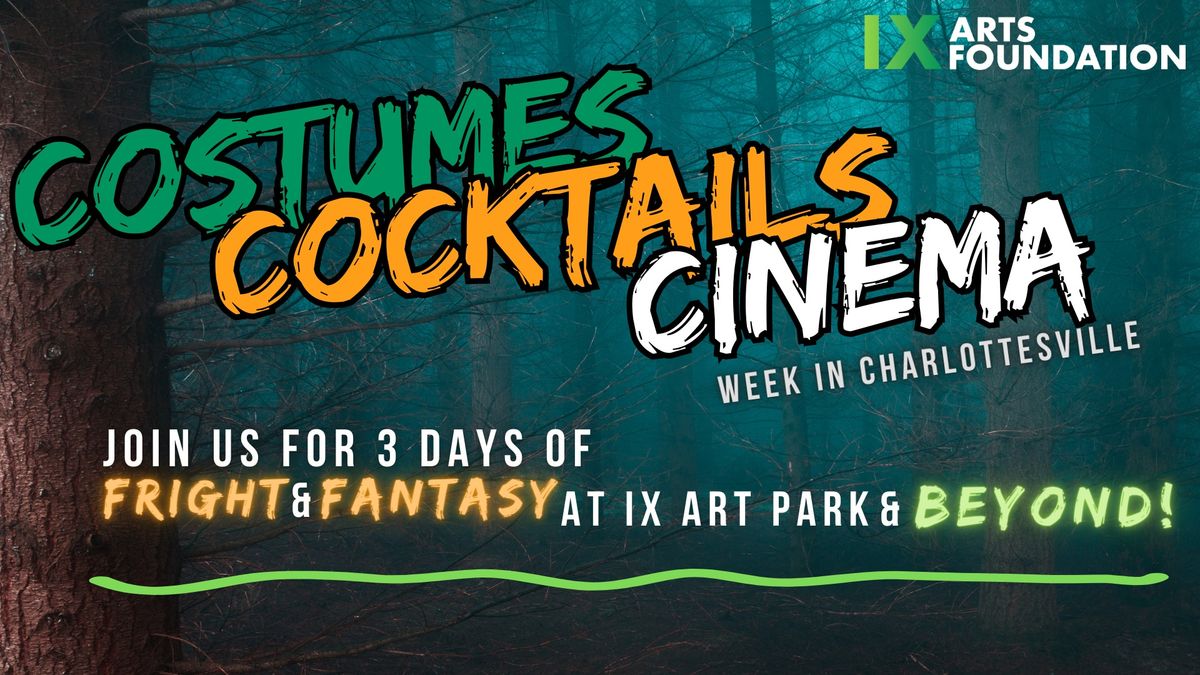 Costumes, Cocktails, & Cinema Week in Charlottesville