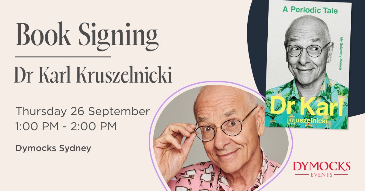 Book Signing Event| Dymocks Sydney