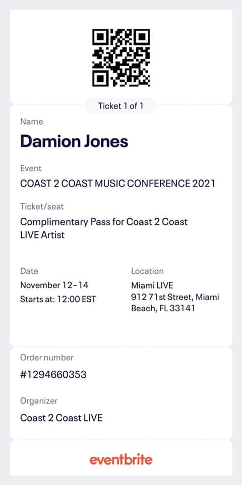 Coast 2 Coast Music Conference 2021