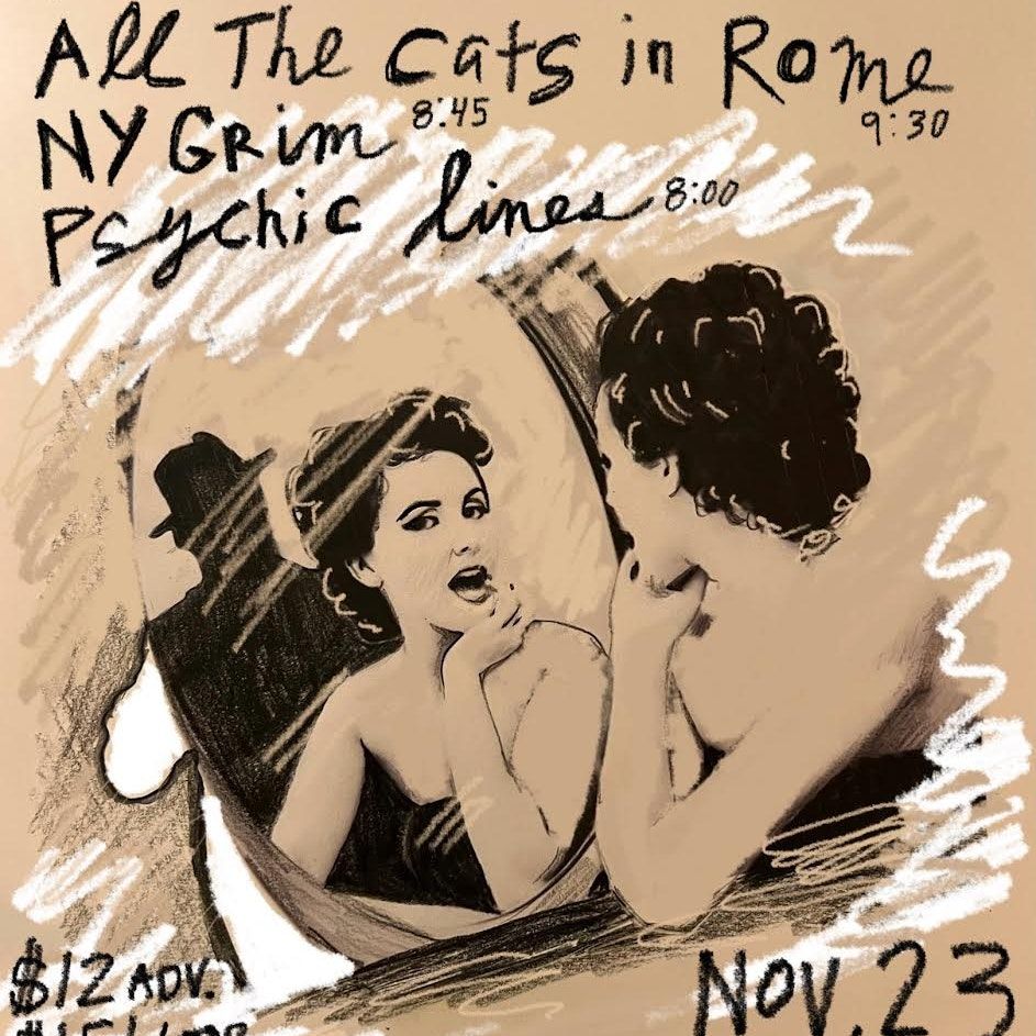 Babe The Blue Ox\/\/All the Cats in Rome\/\/NY Grim\/\/Psychic Lines 