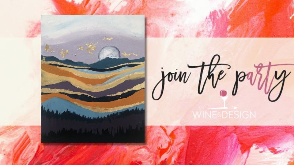 Paint & Sip FALL MOON, Wine & Design Chapel Hill (Chapel Hill, NC), 10