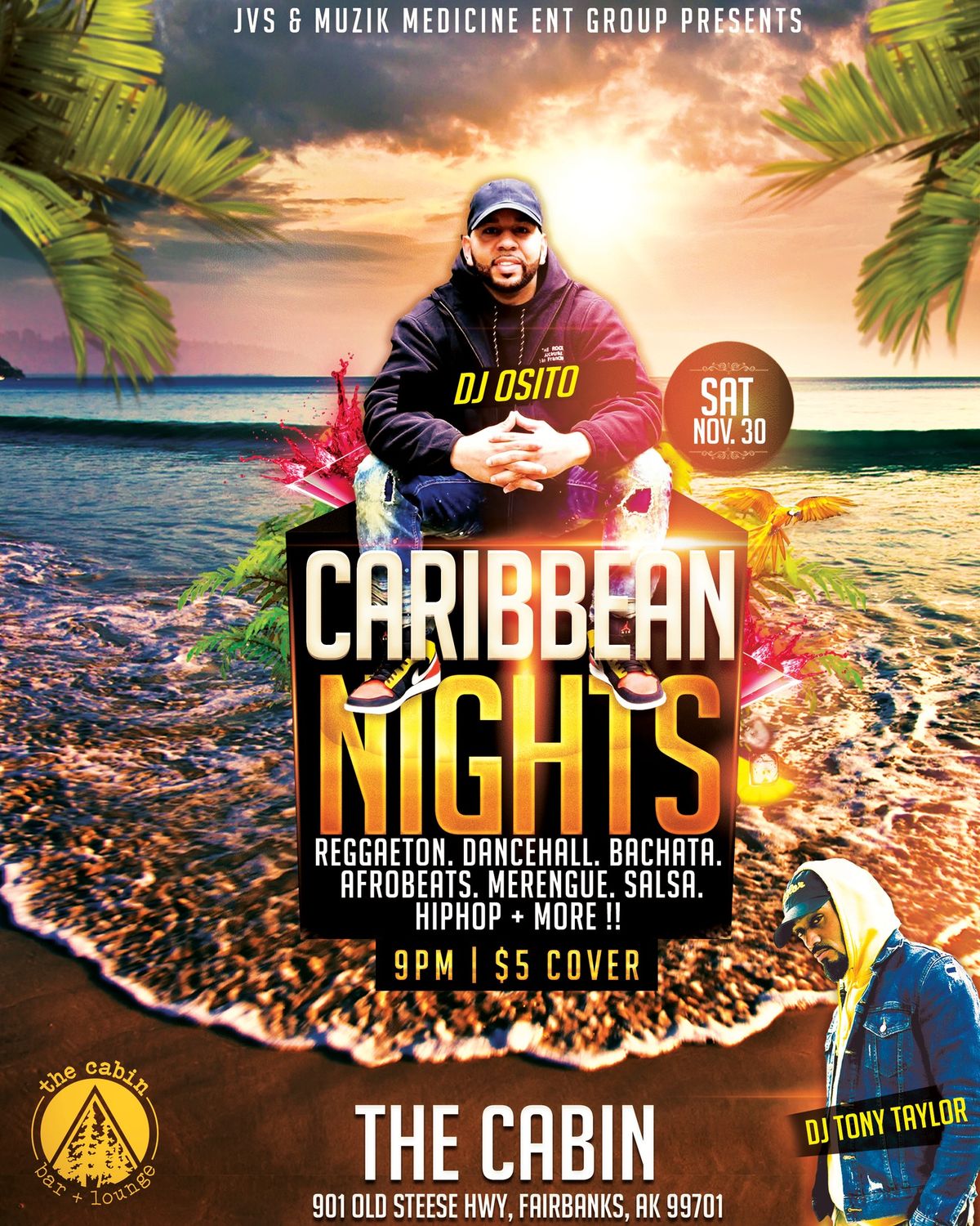 Caribbean Night - let's dance the night away! \ud83d\udc83\ud83d\udd7a\ud83c\udffd\ud83c\udf34