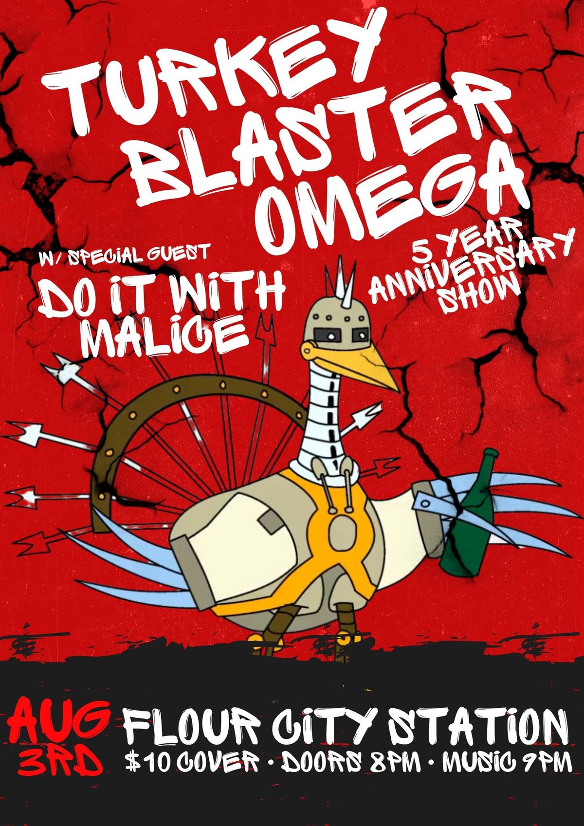 TBO 5 YEAR ANNIVERSARY w\/ DO IT WITH MALICE @ FLOUR CITY STATION