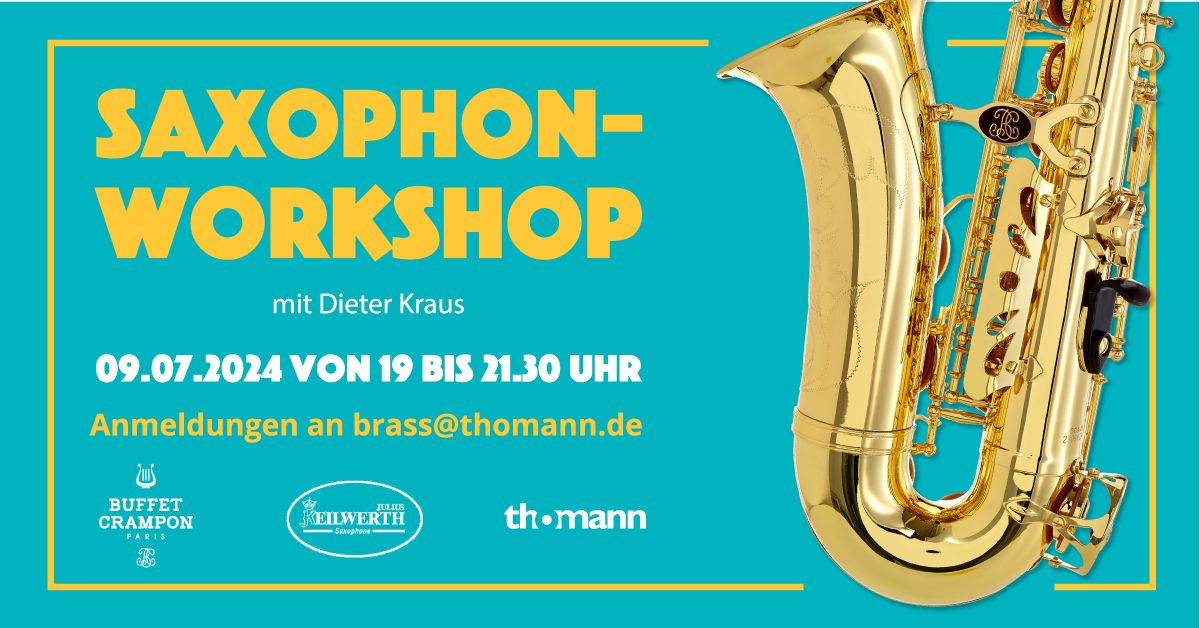Saxophon-Workshop mit Dieter Kraus