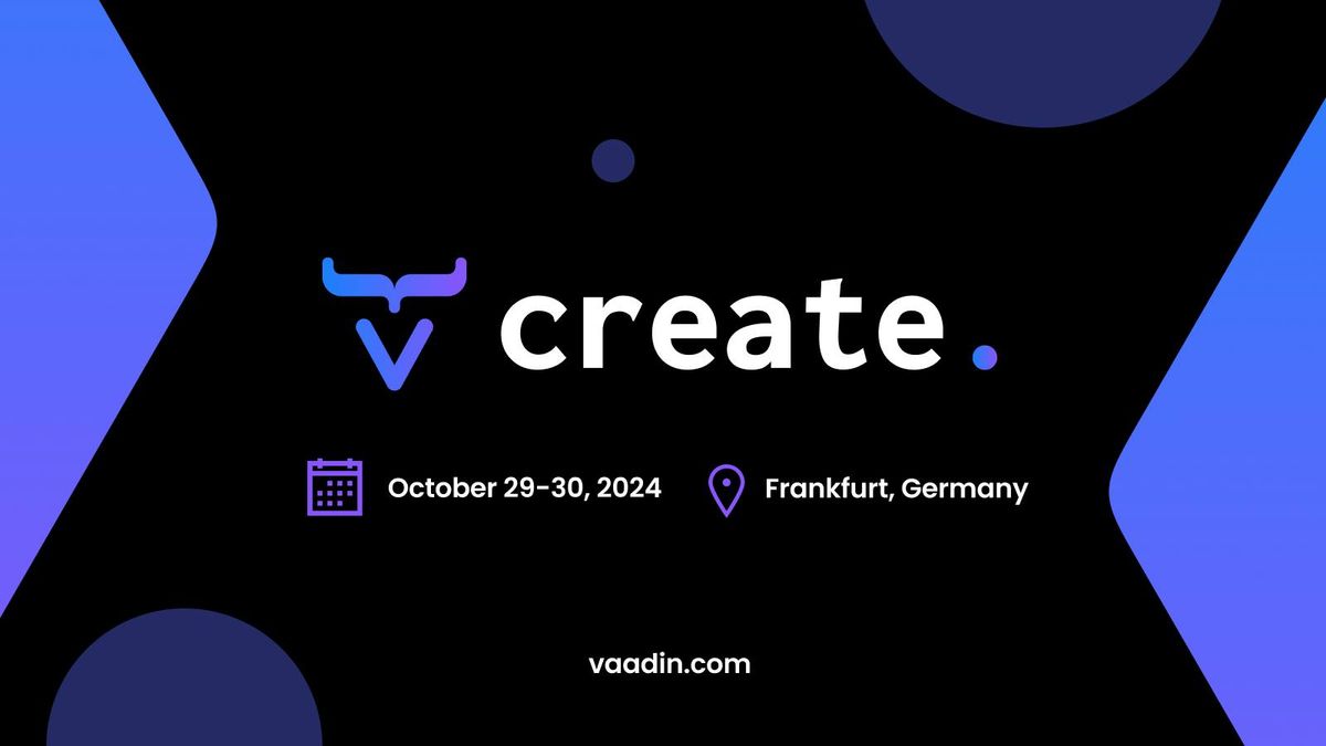 Vaadin Create 2024