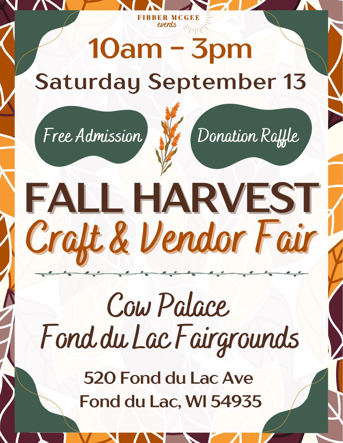 Fall Harvest Craft and Vendor Fair