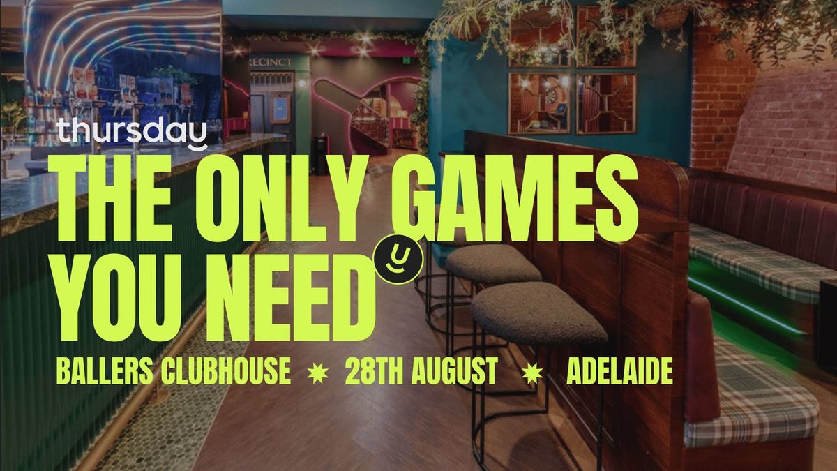 Thursday | Ballers Clubhouse (Under 35) | Adelaide 