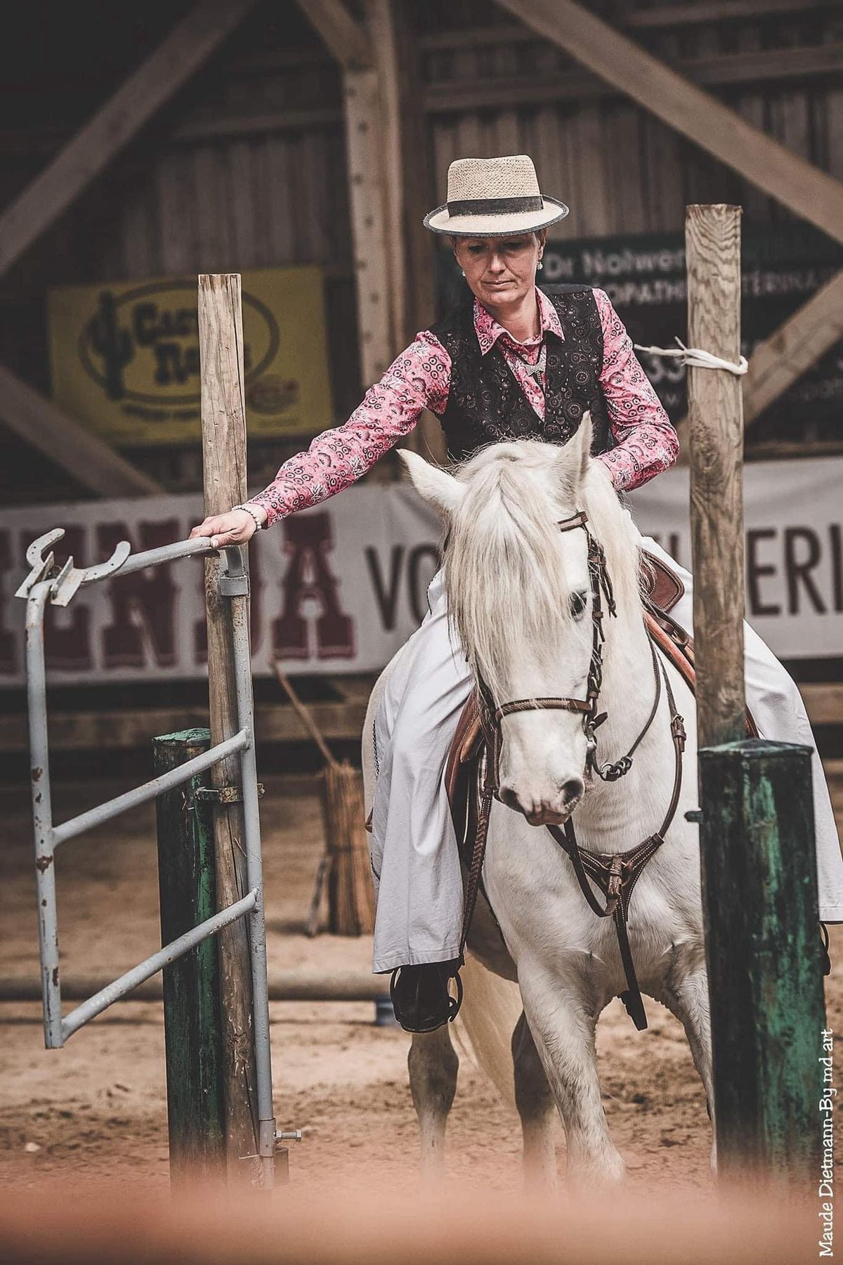 Stage d\u2019\u00e9quitation de travail avec Laetitia Mesnier