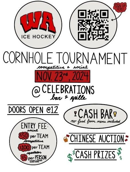 Cornhole Tournament Fundraiser for West A Ice Hockey Team