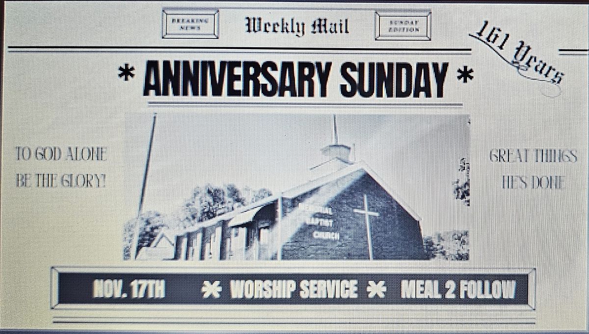 161st Anniversary Celebration of Memorial Baptist Church