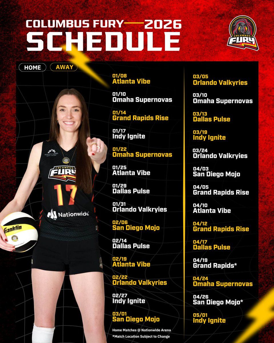 Columbus Fury vs. Omaha Supernovas