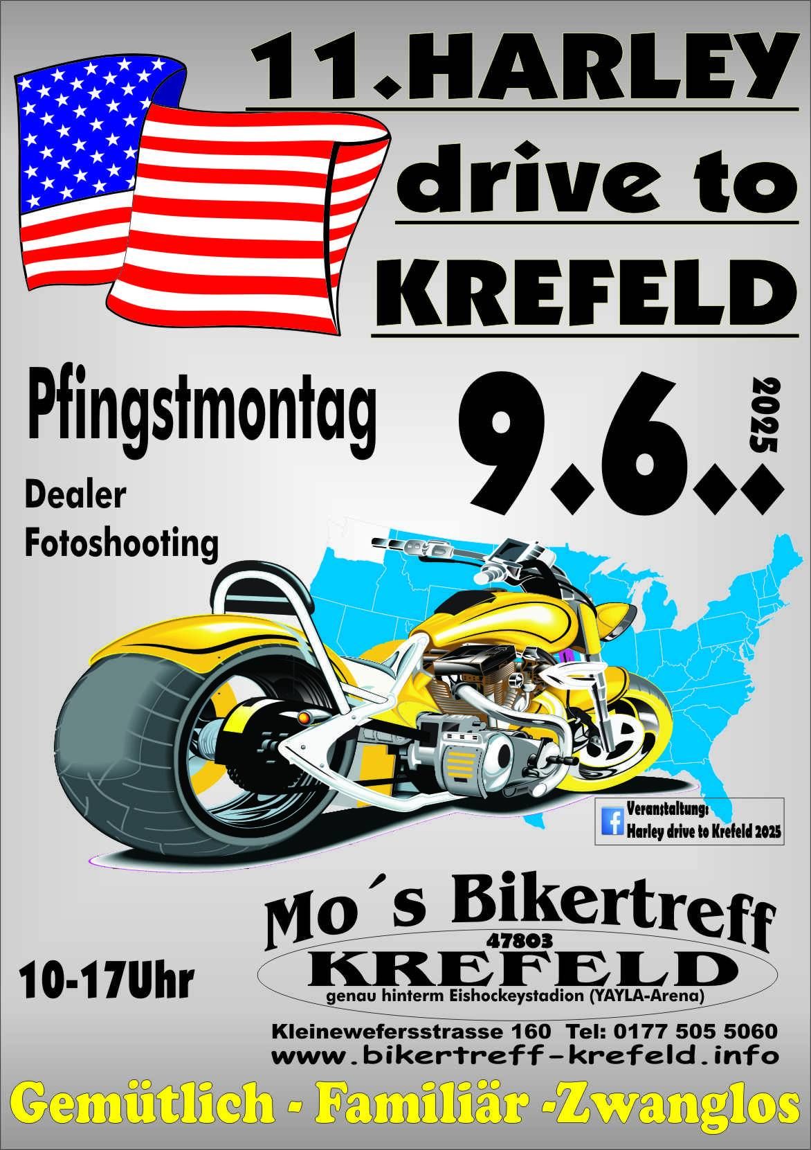 11. Harley drive to Krefeld 2025