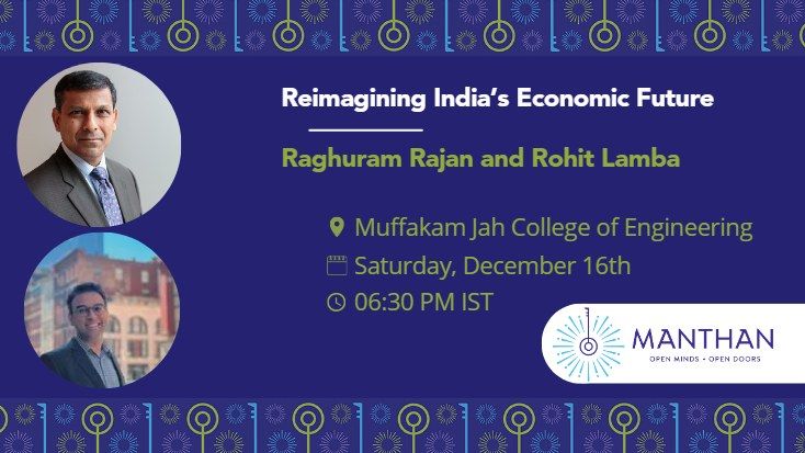 Reimagining India\u2019s economic future- Book Launch @ Manthan