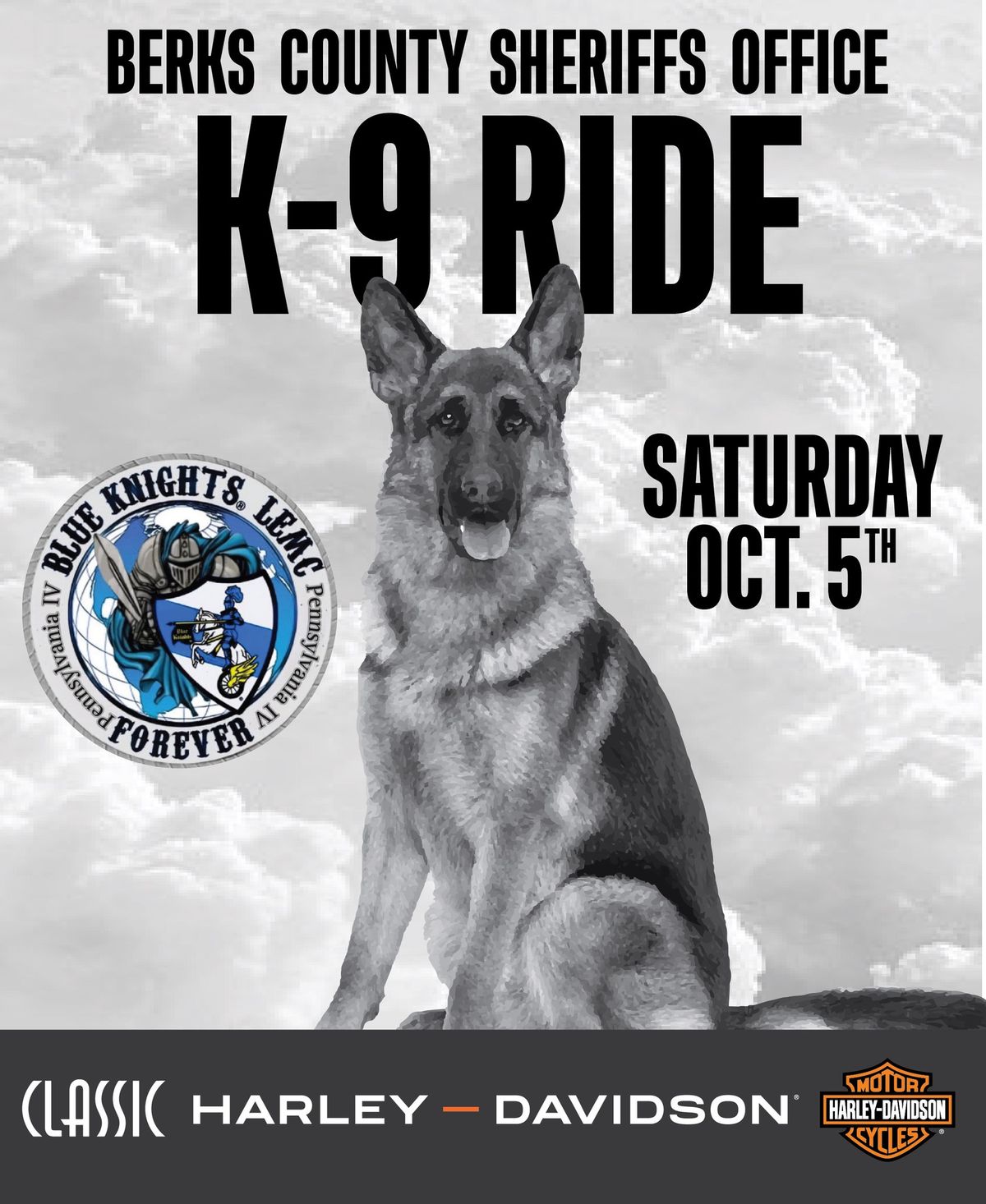 Blue Knights  K9 Benefit Ride