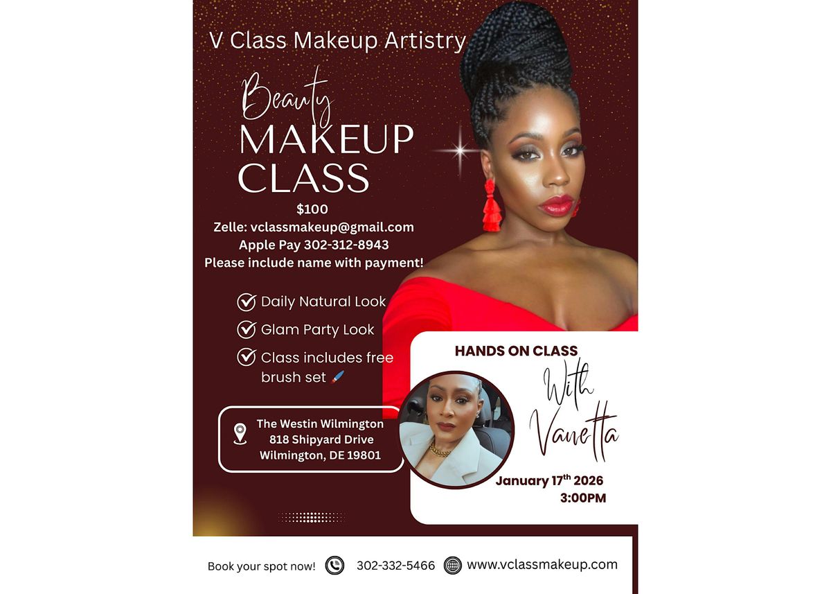 Beauty Hands On Makeup Class