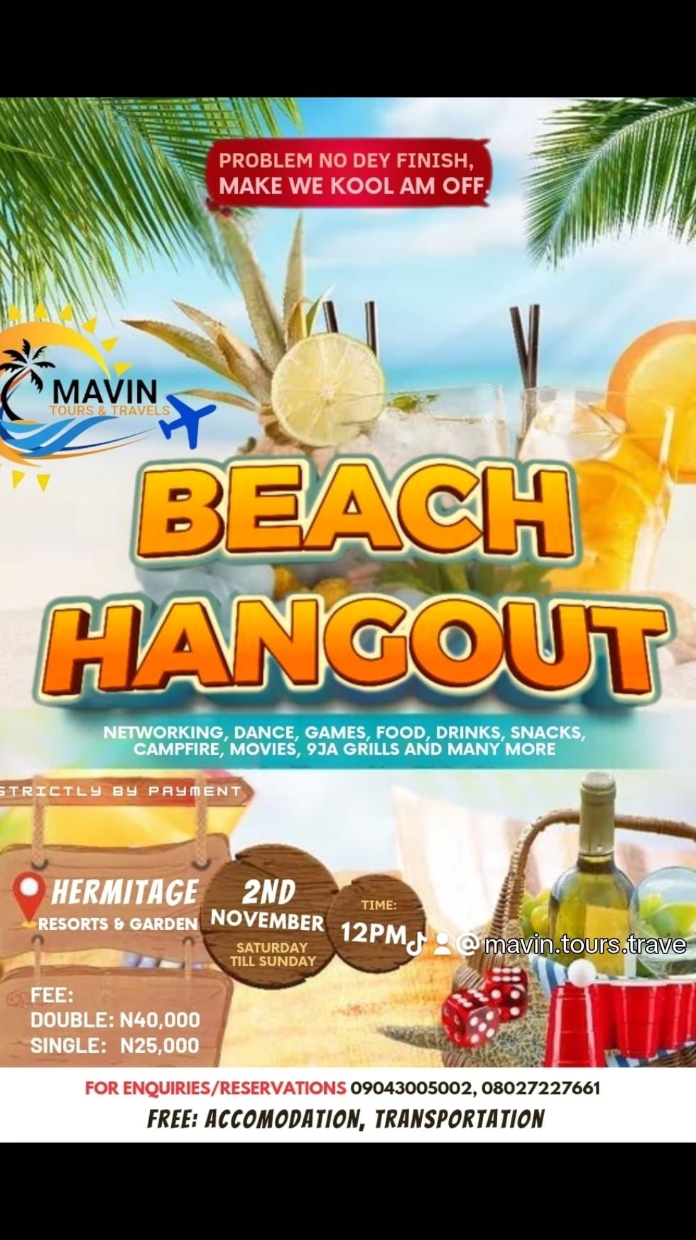 Mavin Beach Hangout