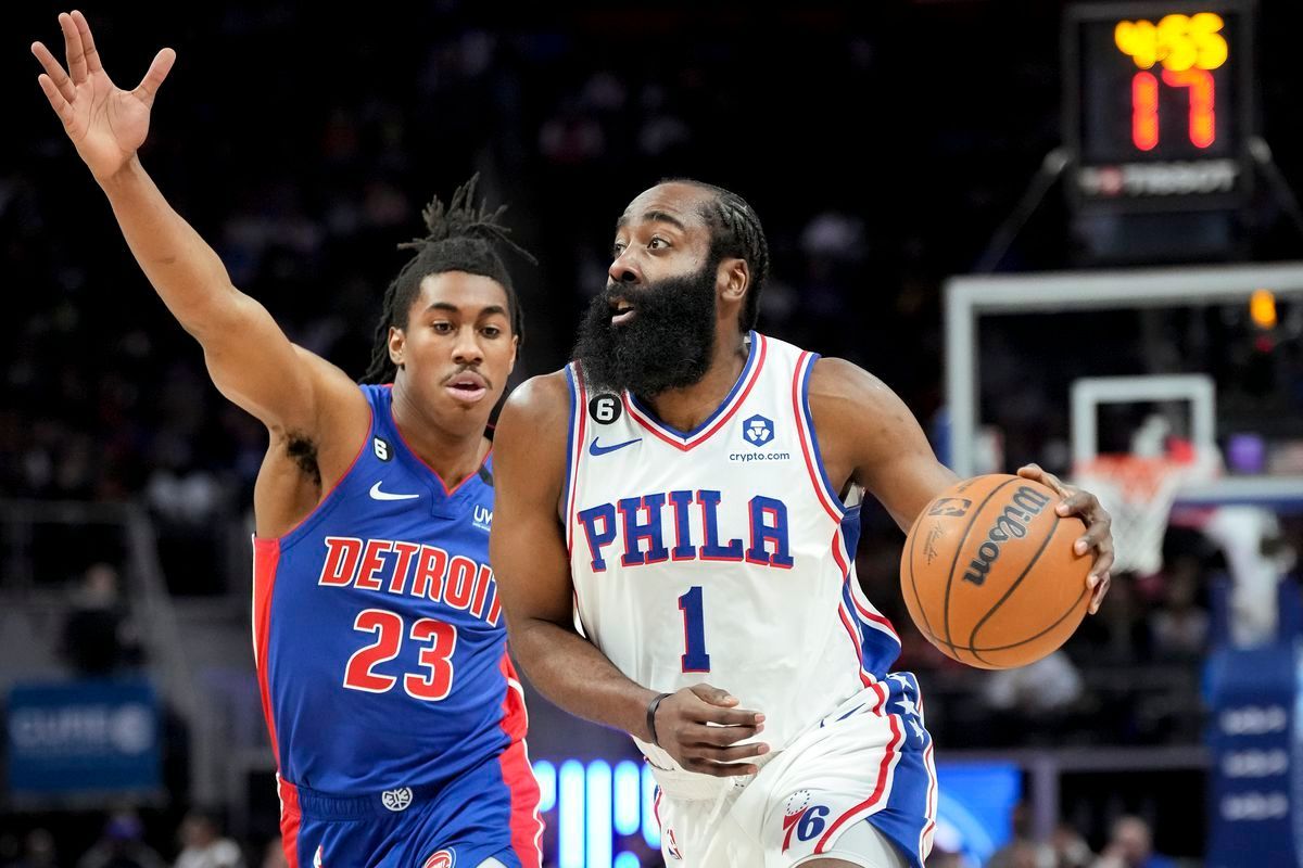 Philadelphia 76ers at Detroit Pistons