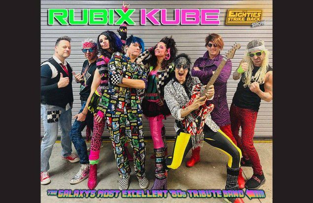 RUBIX KUBE: THE EIGHTIES STRIKE BACK Show at the Musikfest Caf\u00e9