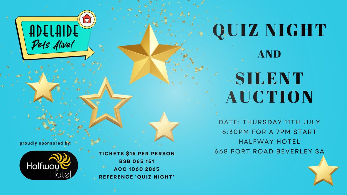 Quiz Night and Silent Auction