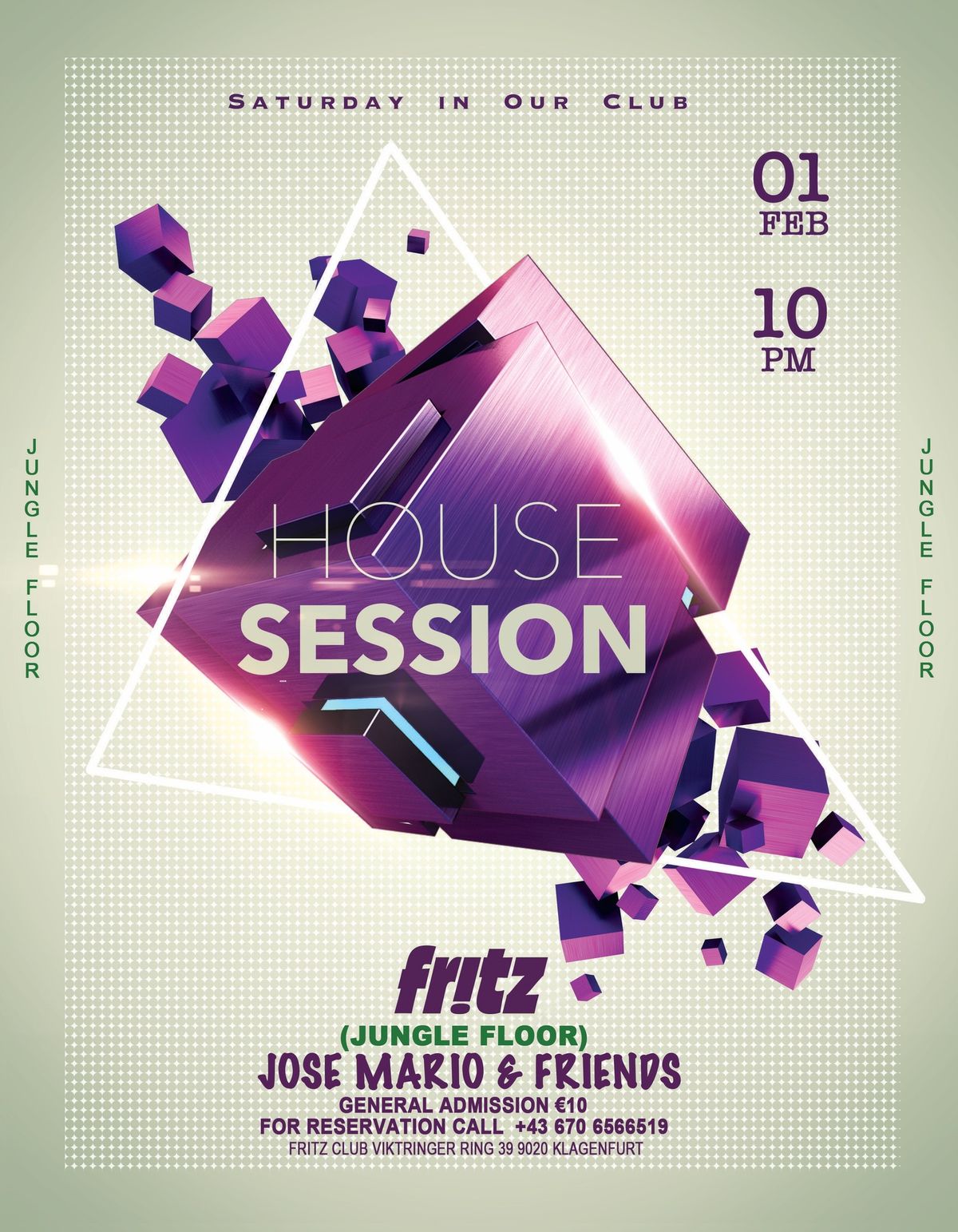  HOUSE SESSION im Fritz Club (Jungle Floor) Part III