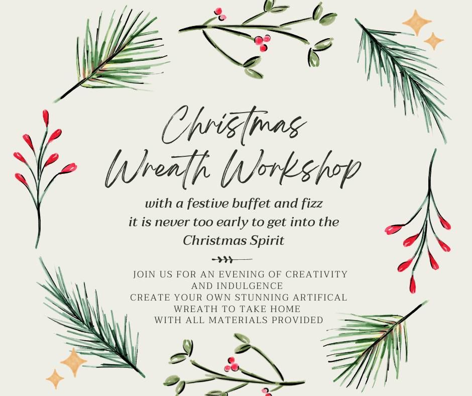 Christmas Artifical Wreath Making Workshop  