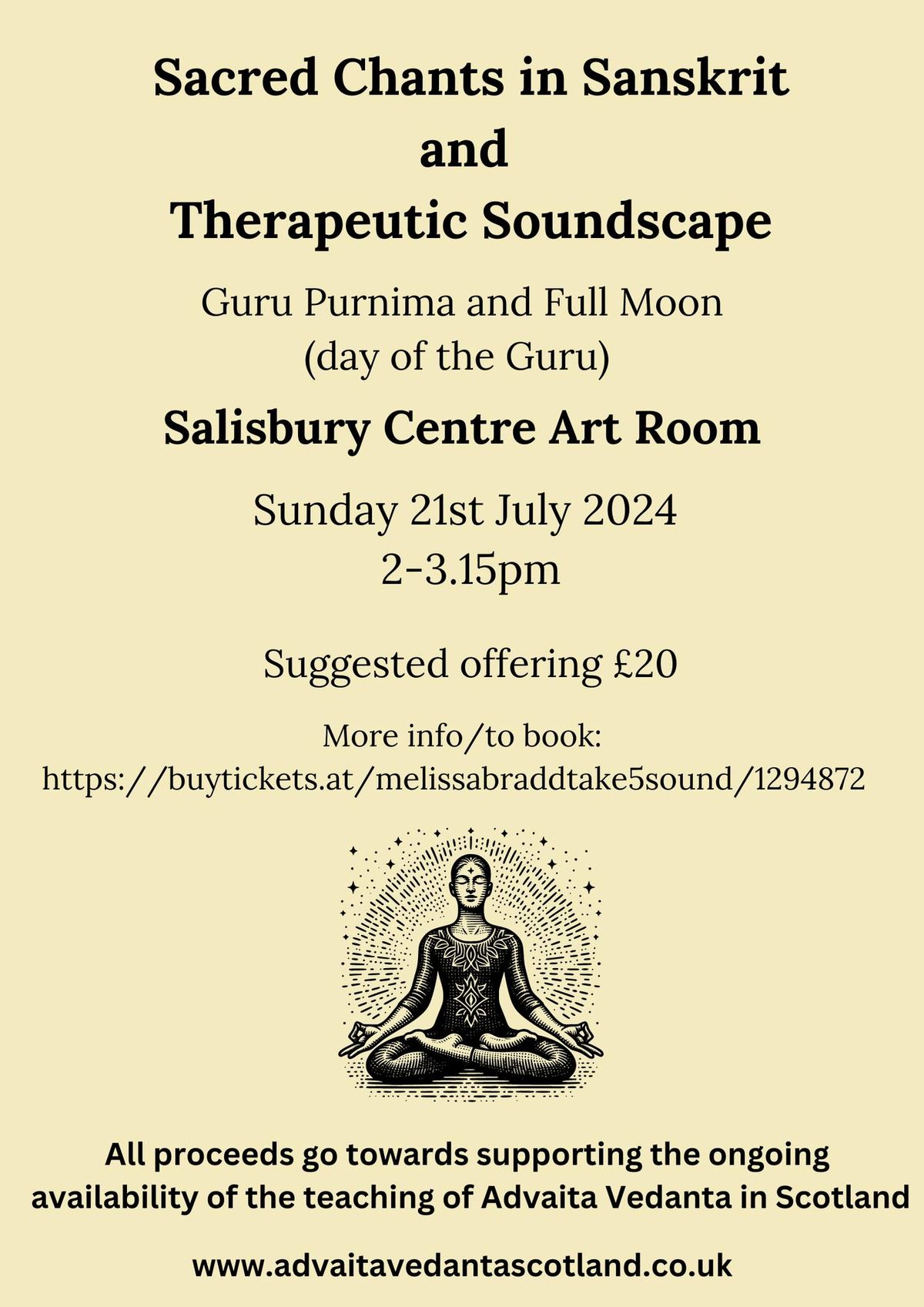 Sacred Chants in Sanskrit and Therapeutic Soundscape