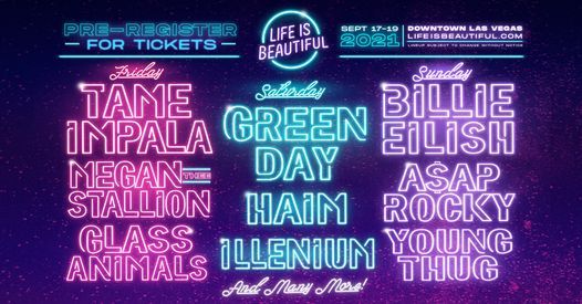 Life is Beautiful Festival 2021
