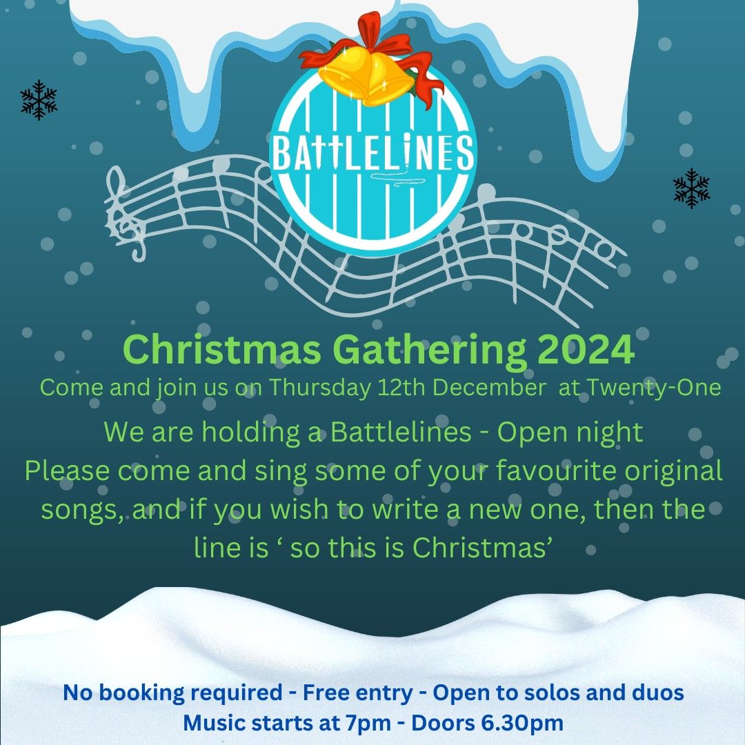 Battlelines Christmas Gathering 2024