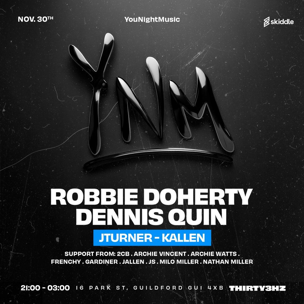 YouNightMusic, Presents - Robbie Doherty & Dennis Quin