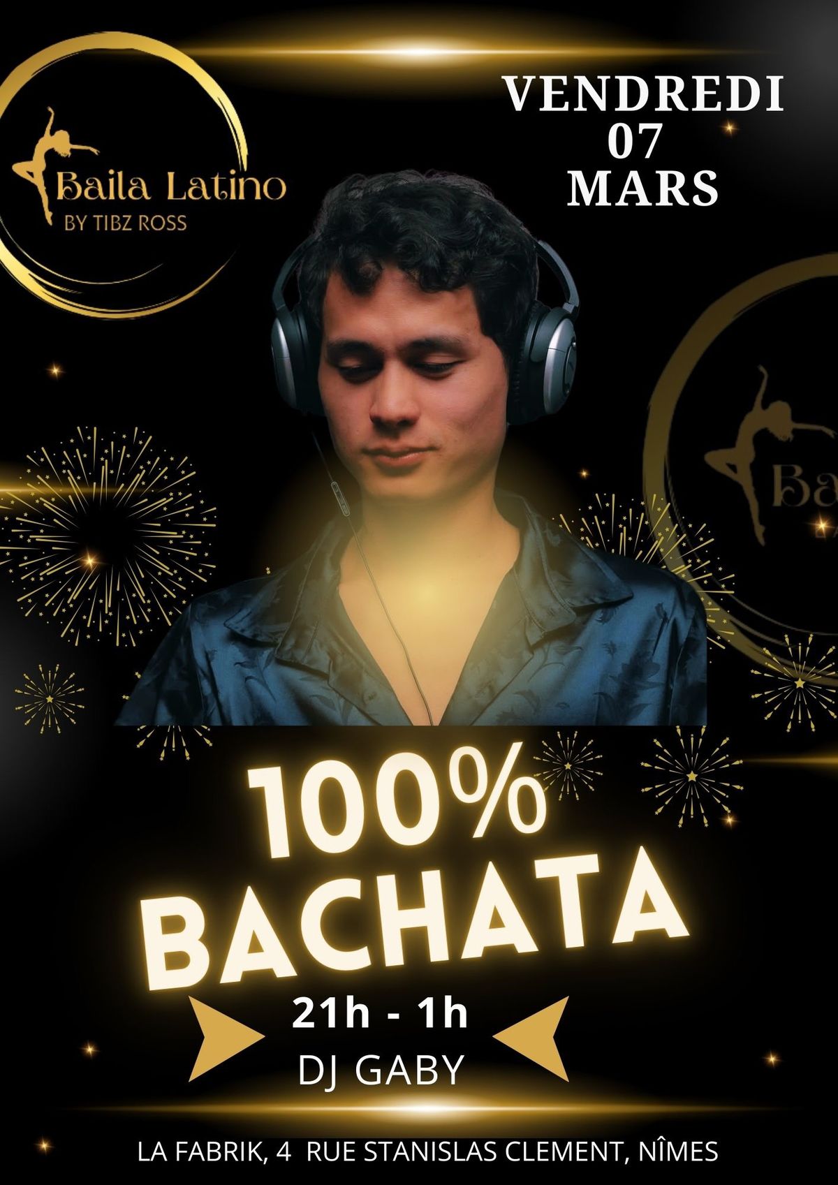 Soir\u00e9e Baila Latino 100% bachata