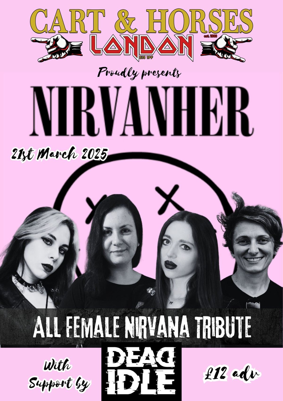 Nirvanher (All Female Nirvana Tribute) + Dead Idle