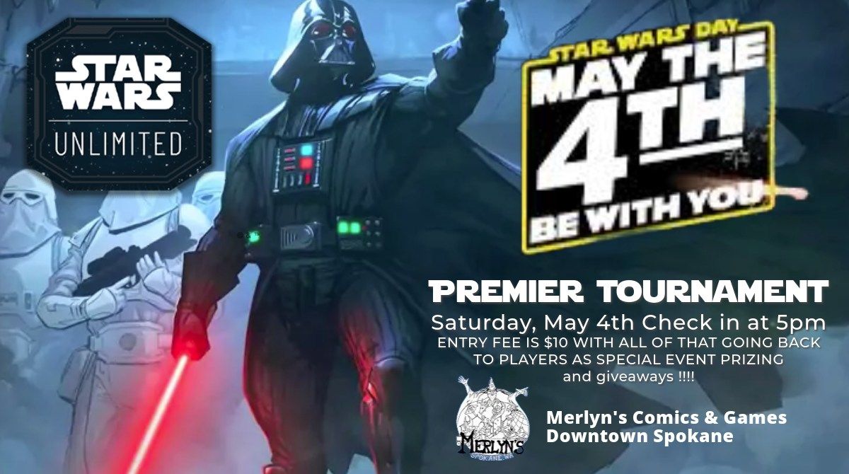 MERLYN'S MAY THE 4TH PREMIER UNLIMITED EVENT 5PM INVITE ONLY
