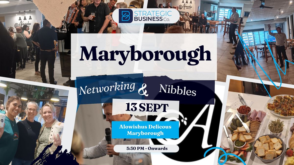 Networking and Nibbles - Maryborough 