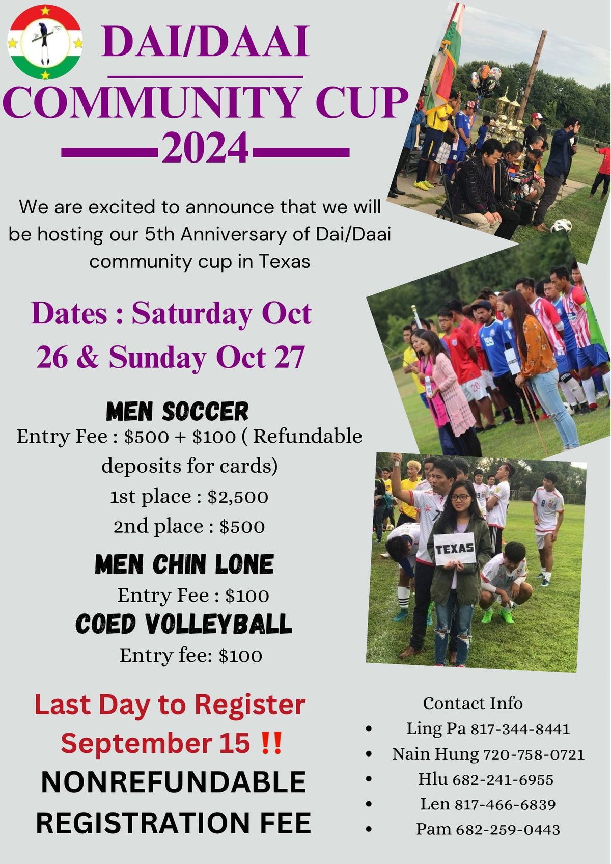 5th Dai\/Daai Community Cup Anniversary