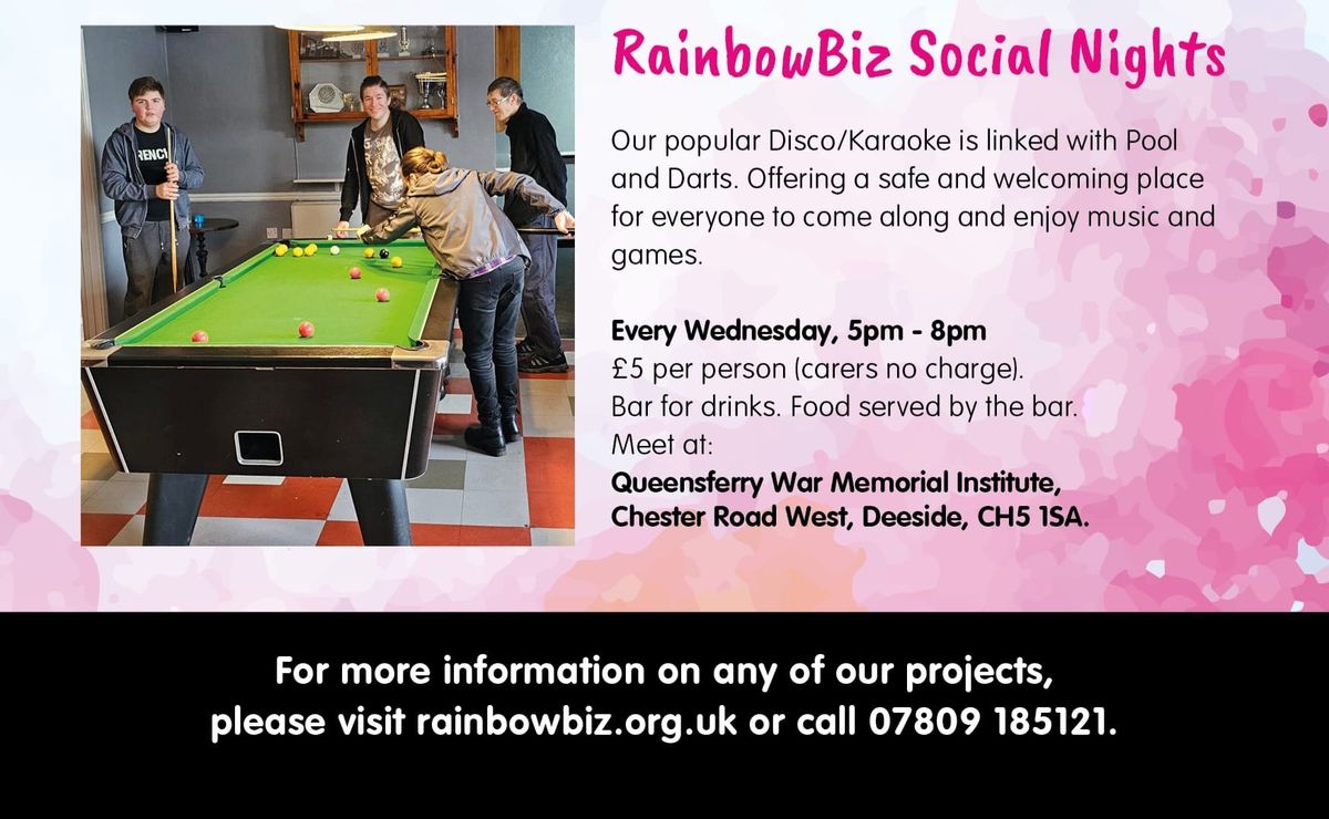 RainbowBiz CIC Social Nights