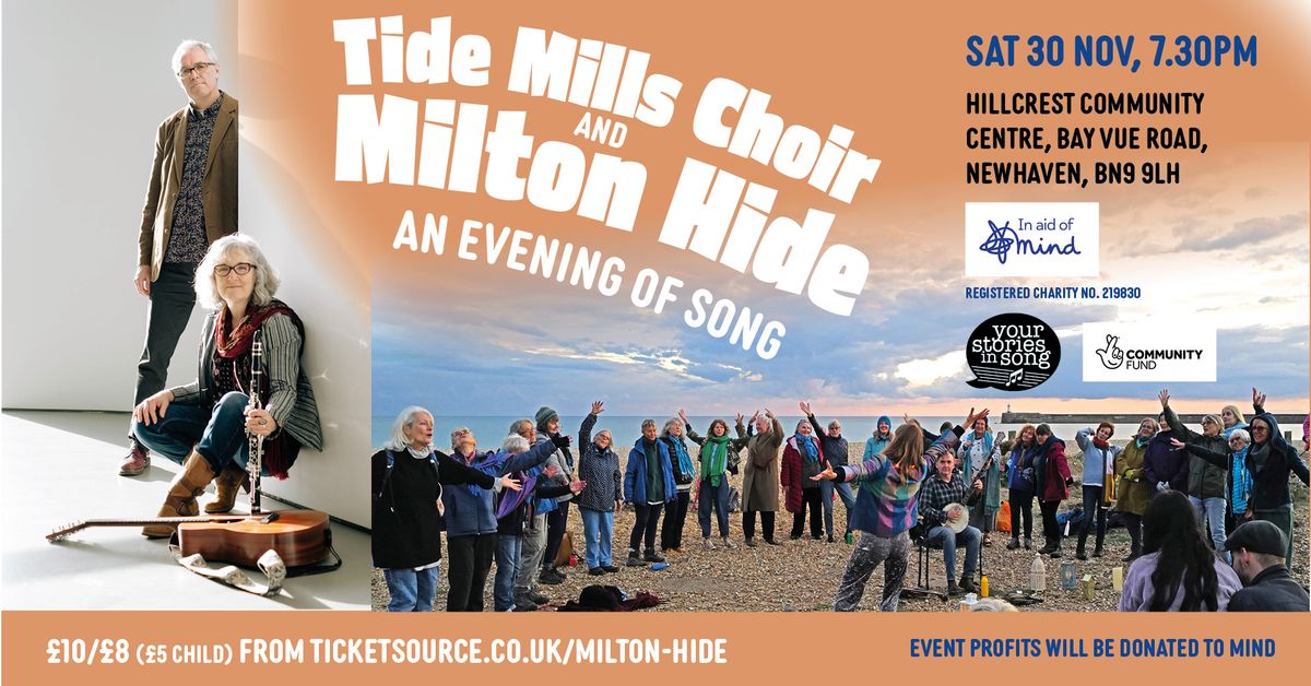 Tide Mills Choir and Milton Hide - an evening of song