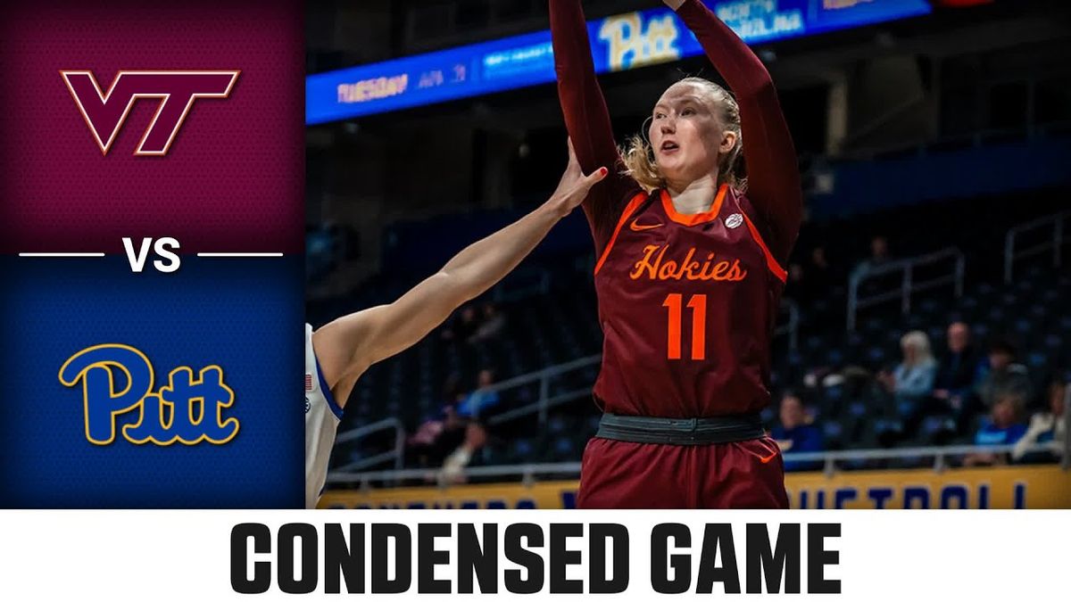 Pittsburgh Panthers at Virginia Tech Hokies Womens Basketball at Cassell Coliseum