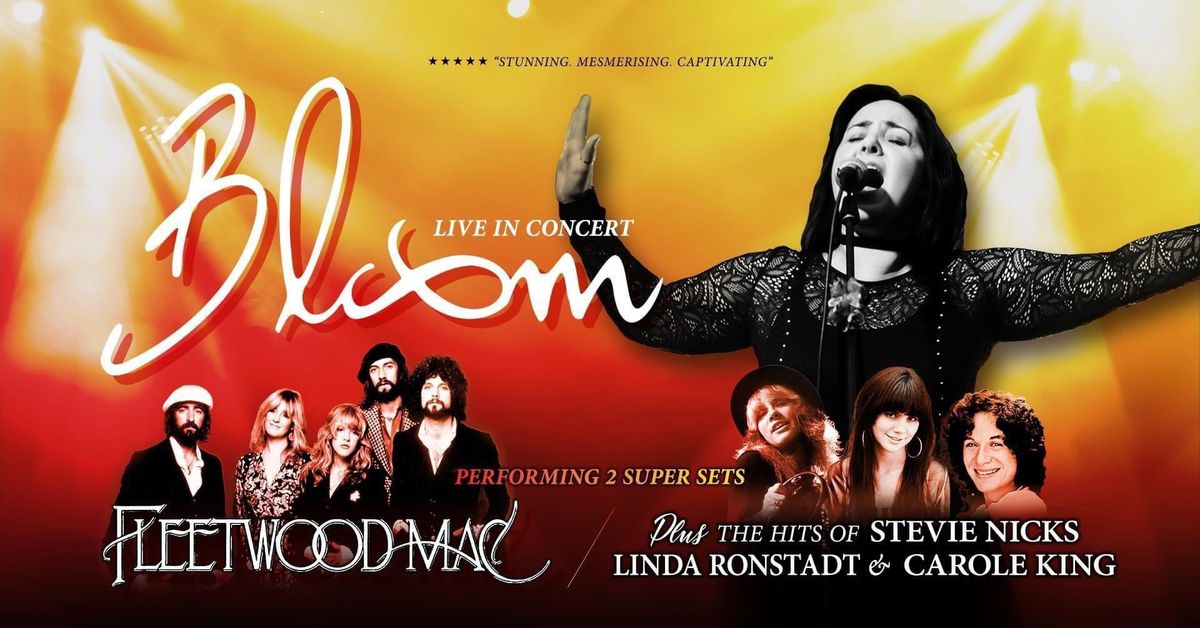 Bloom Sings - Fleetwood Mac, Linda Ronstadt, Carole King - Wallaby Hotel Mudgeeraba - Sun Dec 8th