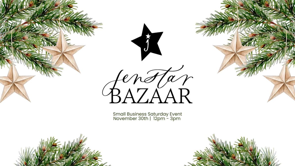 Jenstar Bazaar: Small Business Saturday Event