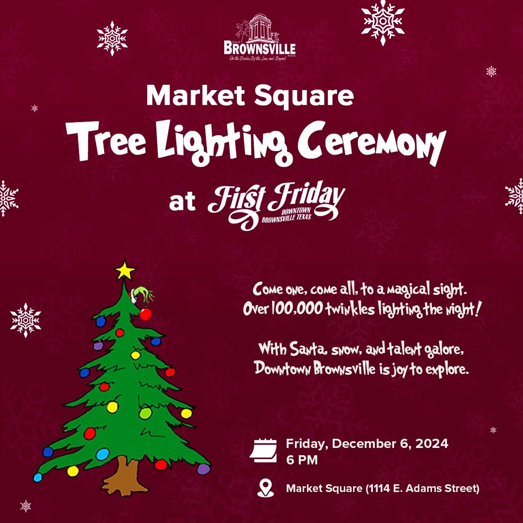 Market Square Tree Lighting Ceremony at First Friday