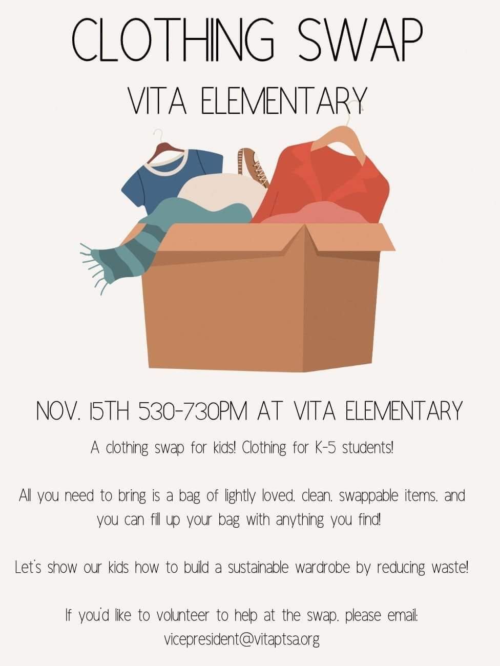 VITA clothing swap!