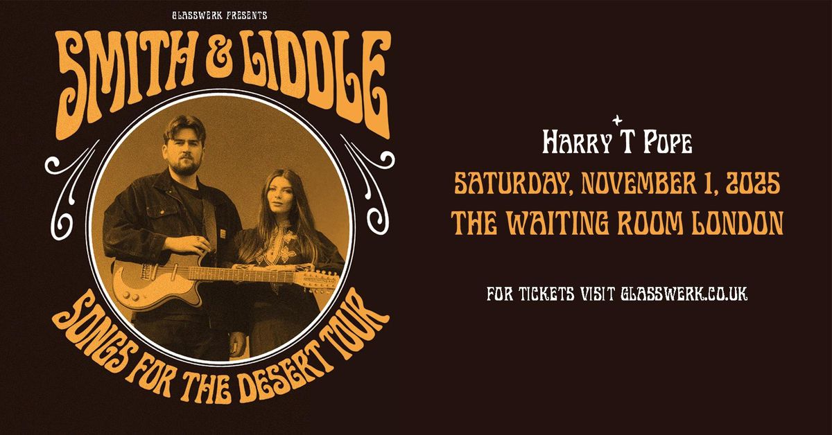 Harry T Pope supporting Smith &amp; Liddle
