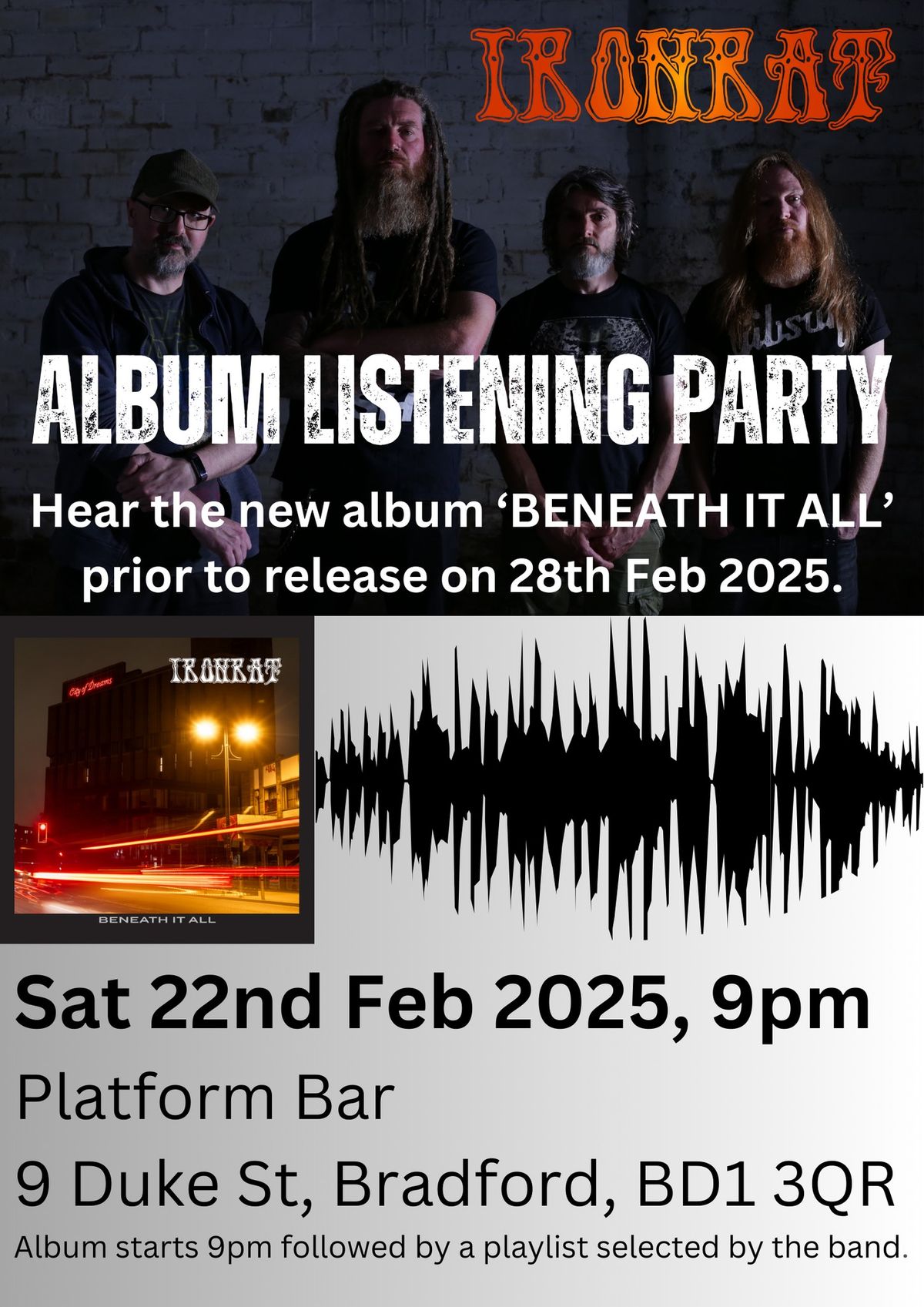 Beneath It All - Album Listening Party