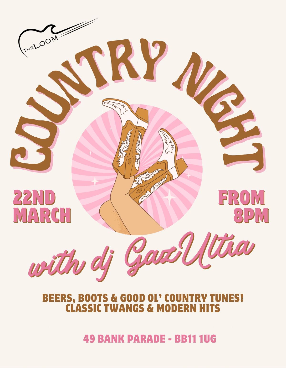 COUNTRY NIGHT @ The Loom 