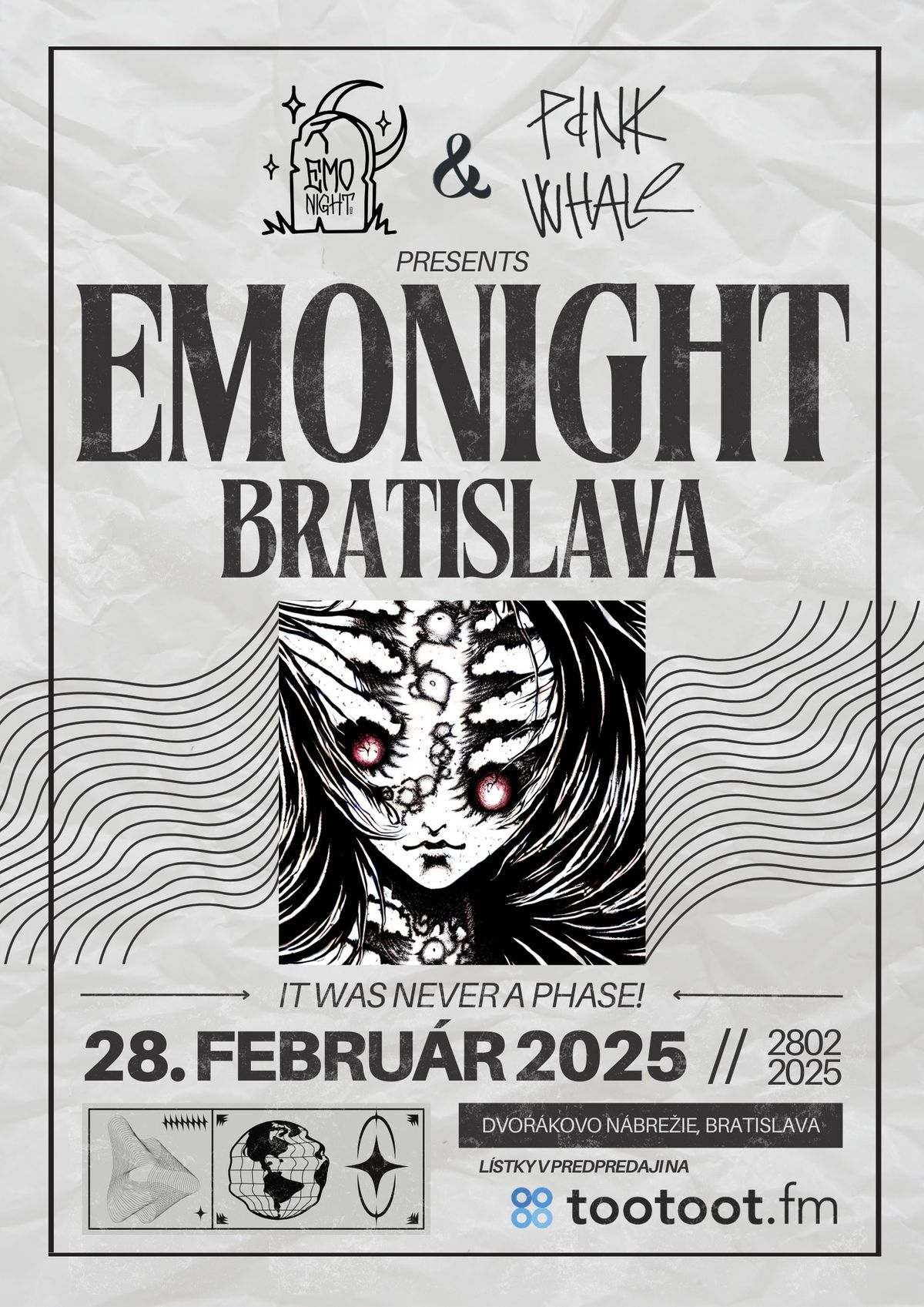 EMONIGHT Bratislava - 28.2.2025 - PINK WHALE